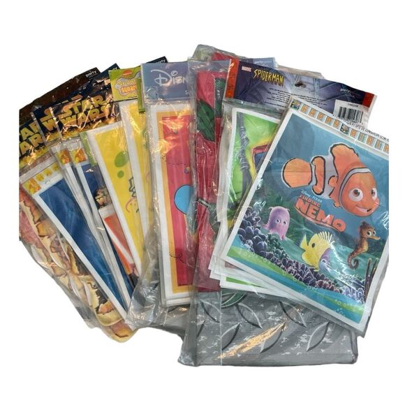 Disney Party Express Marvel Party Supplies Mixed Lot Party Bags Invites Banners - Picture 1 of 11